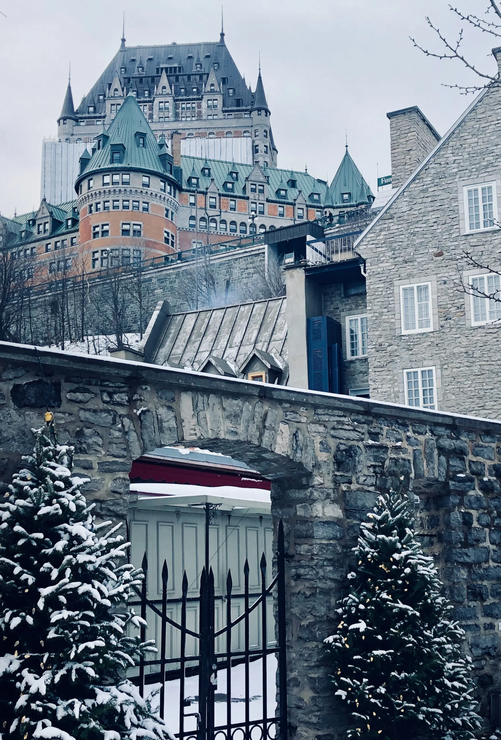 Old Quebec Chateau Frontenac